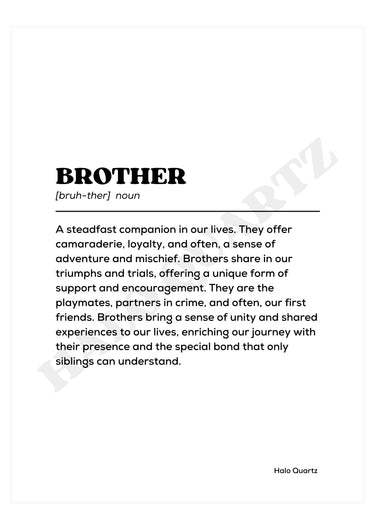 Brother Halo Quartz
